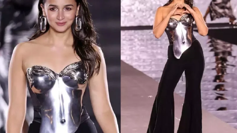 Alia Bhatt Photos: पेरिस में आलिया भट्ट ने कयामत ड्रेस से लूटी महफिल, लगाई स्टेज पर तबाही आग, देखिए…