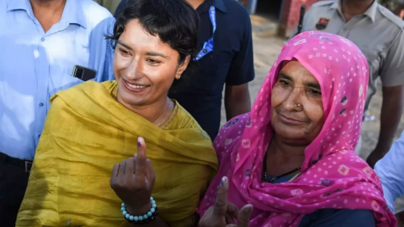 Vinesh Phogat Julana Election Result: जुलाना में विनेश फोगाट की बंपर जीत, बीजेपी के योगेश बैरागी को हराया