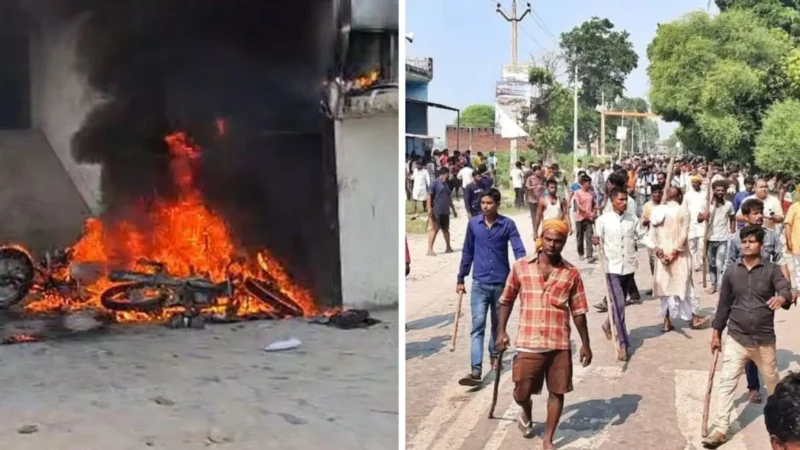 Bahraich Violence News Hindi: बहराइच में विसर्जन के दौरान हुई हिंसा के बाद बवाल, इलाके में तनाव, इंटरनेट बंद, हिरासत में 30 से ज्यादा उपद्रवी