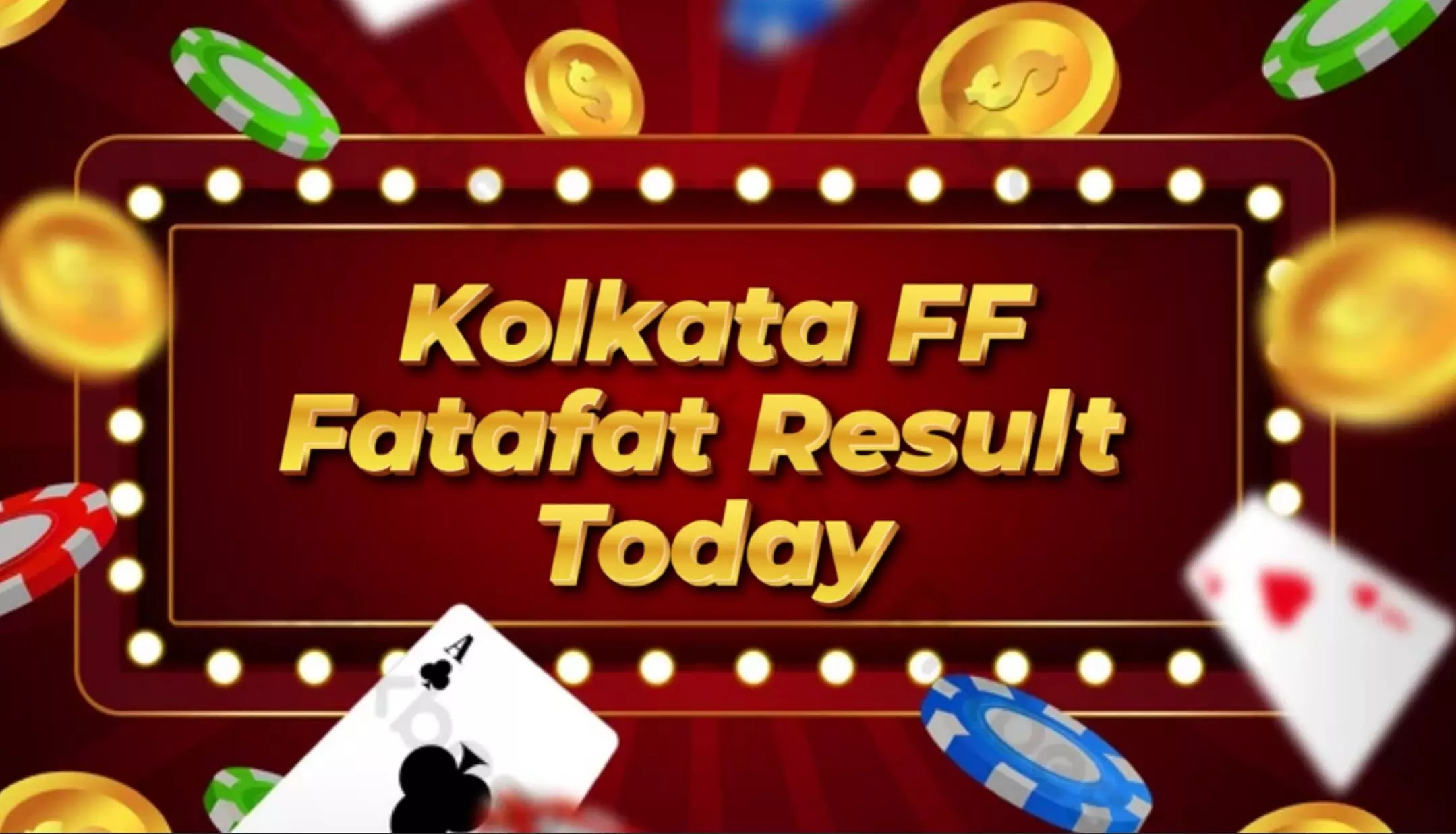 Kolkata FF Fatafat Result today October 19: कोलकाता फटाफट 19 अक्टूबर 2024 का परिणाम, देखें विजेता नंबर और परिणाम चार्ट