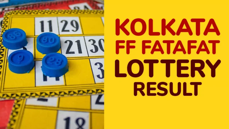 Kolkata FF Fatafat Result today October 24: कोलकाता फटाफट के रिजल्ट का ऐलान, देखें 26 अक्टूबर का नतीजा