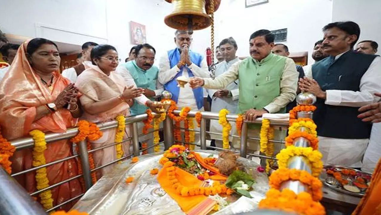 CM Mohan Yadav: CM मोहन यादव ने भगवान महामृत्युंजय का किया पूजन, प्रदेशवासियों के कल्याण की मंगल कामना की