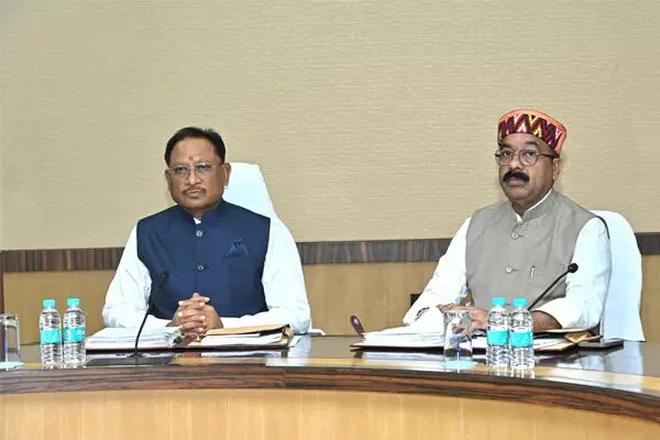 Cabinet meeting: विष्‍णुदेव कैबिनेट की बैठक शुरू: इन विषयों पर हो सकती है चर्चा, मंत्रालय में चल रही बैठक की देखें फोटो और वीडियो