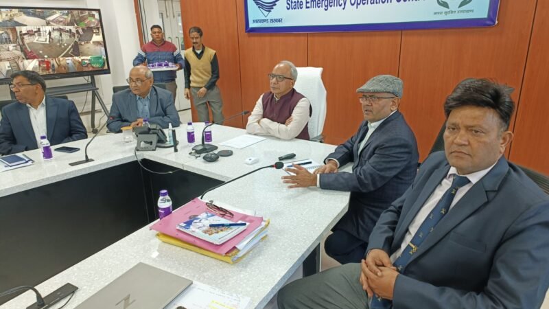 राष्ट्रीय आपदा प्रबंधन प्राधिकरण के सदस्य डॉ. डी.के. असवाल ने यूएसडीएमए मुख्यालय का किया निरीक्षण