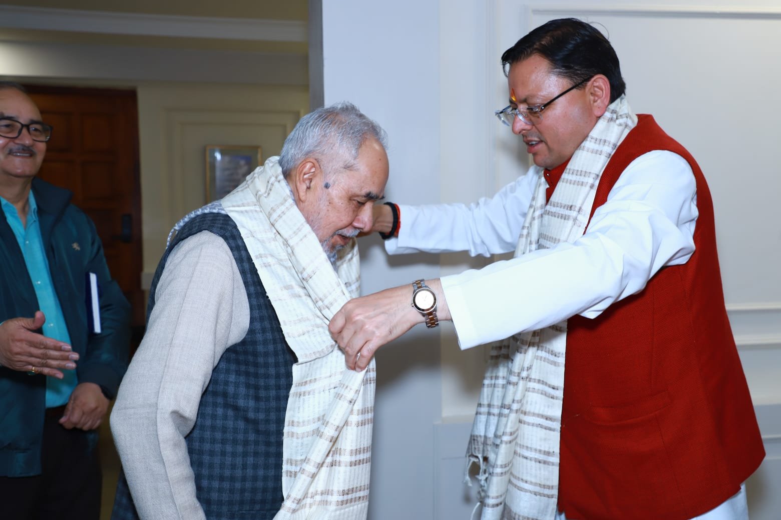 आईजीएनसीए के अध्यक्ष एवं देश के वरिष्ठ पत्रकार  ने मुख्यमंत्री श्री पुष्कर सिंह धामी से नई दिल्ली स्थित उत्तराखंड निवास में शिष्टाचार भेंट की