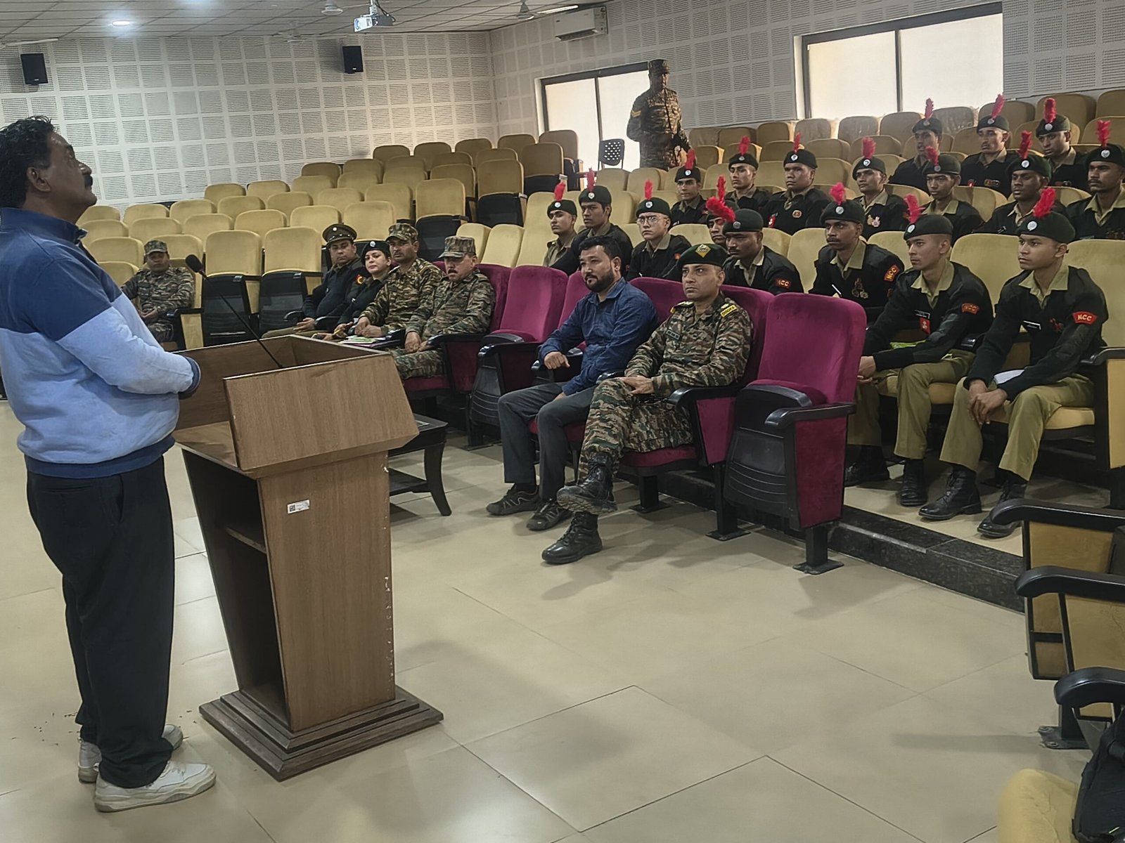 NDMA भारत सरकार, गृह मंत्रालय द्वारा आयोजित प्रशिक्षण कार्यक्रम का शुभारंभ क्वांटम यूनिवर्सिटी परिसर में किया गया