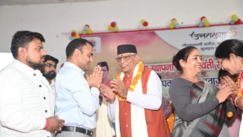 उत्तराखंड राज्य के स्थापना रजत जयंती सप्ताह कार्यक्रम के अवसर पर हरिद्वार जनपद के राज्य आंदोलनकारियों को किया गया सम्मानित