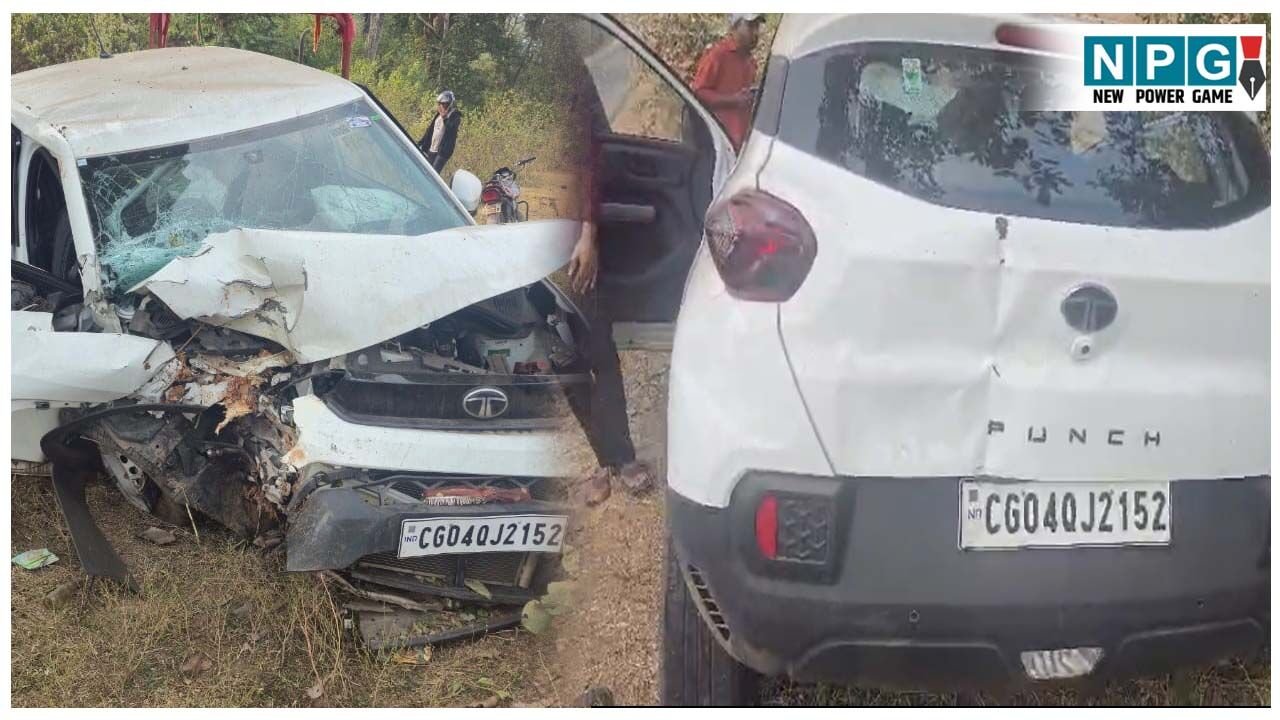 Bilaspur Accident News: सड़क हादसा: दो की मौत, तीन की हालत गंभीर, पूर्णिमा स्नान के लिए जा रहे थे अमरकंटक