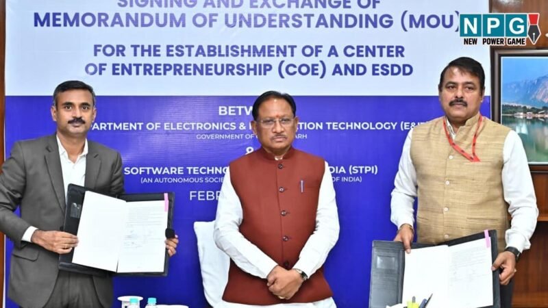 CG में आईटी विभाग छत्तीसगढ़ और एसटीपीआई के बीच MOU, राज्य में CoE और ESDD सेंटर की होगी स्थापना… युवाओं को मिलेगा रोजगार…