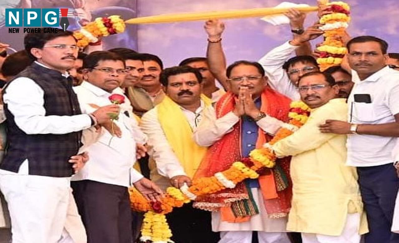 CM साय ने जुनवानी नर्मदा धाम में की पंच कुंडीय रुद्र महायज्ञ की परिक्रमा, पूजा-अर्चना कर लिया आशीर्वाद, प्रदेशवासियों की सुख-समृद्धि की कामना