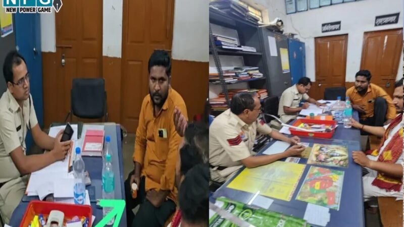 Bilaspur News: कबाड माफिया की थाने में खातिरदारी, पुलिसकर्मियों के बीच पैर मोड़कर बैठा और चाय की चुस्कियां लेते दिखा, हेड कांस्टेबल, कांस्टेबल लाइन अटैच…