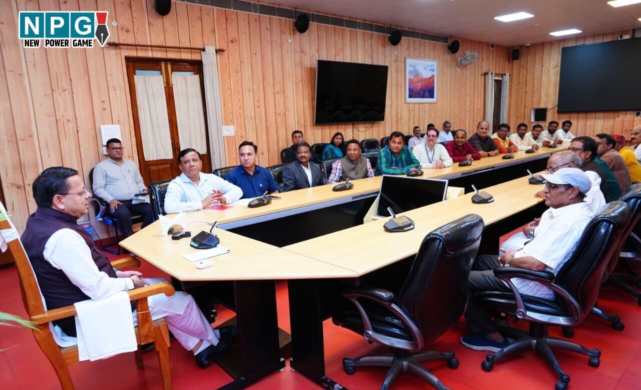 CG: मुख्यमंत्री धामी से मिले छत्तीसगढ़ के मीडिया प्रतिनिधि, मिला हरिद्वार कुंभ का आमंत्रण