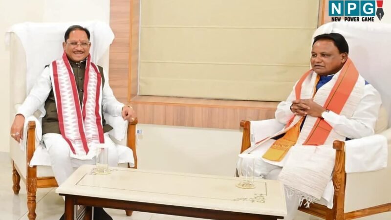 CG: मुख्यमंत्री विष्णु देव ने ओडिशा के CM मोहन चरण माझी से की भेंट, जानिए महानदी जल विवाद पर क्या कुछ बोले-…